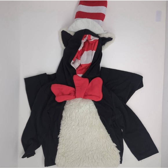 Dr. Seuss The Cat in the Hat Costume for Infants size 12/18 Months - Picture 2 of 9